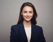 Portrait of Sarah Johnson, CEO of TechCorp, professional woman in business attire